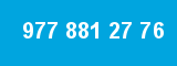 977 881 27 76 977 881 27 76